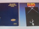 Elvis Presley Moody Blue Vinyl/Commemorative Yellow Double Album (EX) 3 LP Lot