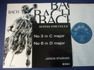 BACH - UNACCOMPANIED CELLO SUITES 3 & 6 LP, Janos Starker, SAGA XID 5161