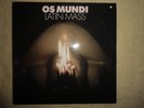 LP Os Mundi - Latin Mass German First Press Metronome VG/NM Krautrock Prog