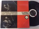 COLEMAN HAWKINS & LESTER YOUNG - classic tenors - CONTACT MONO 3 VAN GELDER NM/