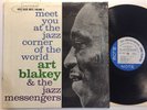 ART BLAKEY meet you at the jazz corner... BLUE NOTE 4055 RVG 47 W 63RD NM//