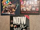 NOW THATS WHAT I CALL MUSIC 1 2 & 3 VINYL RECORD. ALL NR MINT. 1980s