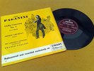 PAGANINI VIOLIN CONCERTO No.4 GRUMIAUX SUPERB UK PHILIPS RARE 10 INCH ABR 4024