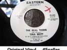 ? TINA BRITT promo 'The Real Thing' NM Northern Soul 45 HEAR