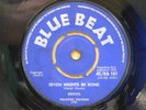 Denzil 45 Seven Nights In Rome bw Love Is For Fools on Blue Beat ska English