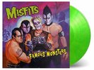 Misfits - FAMOUS MONSTERS 2018 ltd green vinyl LP album w. lyrics & stickers NEW
