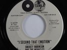 Northern Soul 45 SMOKEY ROBINSON I Second That Emotion TAMLA VG++ promo HEAR