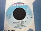 JO ANN GARRETT & DELLS: You Can't Come In / Blank 45 Soul promo 1967 Excellent