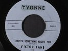 VICTOR LANE: There's Something About You  45 Hear  (xol, glue residue over lbl