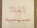 LP MYLENE FARMER PROMO EDITION LIMITEE BEYOND MY CONTROL VENTE INTERDITE NEUF