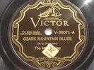 The Missourians Ozark Mountain Blues/You'll Cry For Me Victor 38071 1929 78 Jazz