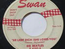 THE BEATLES 45 - Sie Liebt Dich / I'll Get You - SWAN Red Label - VIRTUE STUDIO