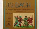 DEVY ERLIH - JS BACH sonatas & partitas for solo violin vol.1 ADES orig LP NM
