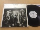 QUEEN THE GAME ORIG WHITE LABEL PROMO GOLD EMBOSSED PROMO STAMP + INNER EX+ LP