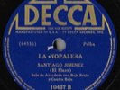 DECCA 10427 - SANTIAGO JIMENEZ - LA NOPALERA - (Norteno accordion) - E-