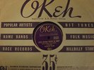 BLUES 78 in RACE Company Sleeve Blind Boy Fuller OKEH 05476 Step it Up and Go