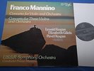 Kogan Mannino Violin Concert, Concerto for 3 Violins Melodiya Stereo Late 70s NM