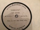 UNRELEASED DEEP PURPLE RELATED ACETATE TONY ASHTON CELEBRATION JON LORD EMIDISC