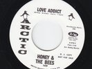HONEY & THE BEES Love Addict / Dynamite ARCTIC reissue soul funk 45 *HEAR*