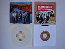 TRAVELING WILBURYS Handle With Care & End Of The Line 45's w/PS Harrison Petty
