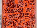SEALED ORIGINAL 1987 KEITH HARING ART COVER CRACK IS WACK BIPO 12