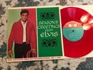 ELVIS PRESLEY   SPECIAL CHRISTMAS PROGRAM 10” LP   Season’s Greetings RED VINYL