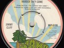 60s 70s Skinhead Reggae JIMMY CLIFF the harder they come '72 UK 7