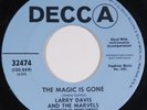 Larry Davis And The Marvels DECCA 32474 Blue Label Promo Copy M- SOUL FUNK 45