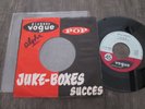 SP RARE PROMO JUKE BOX JOHNNY HALLYDAY / VOGUE V. 45-824 / 24.000 BAISERS 3/61