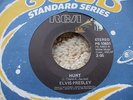 Elvis Presley - Hurt /  For The Heart - RARE HARD TO FIND BLACK LABEL USA 45