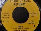 Little Tommy - Lov’h / I’m Hurt - Sound Of Soul Records VG+ Northern Soul