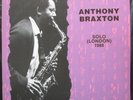 ANTHONY BRAXTON Solo (London) 1988 LP EX 1991 UK IMPETUS ORIGINAL
