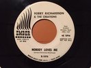BOBBY RICHARDSON & CREATIONS Nobody Loves Me/This Is Love 45 Promo DOO-WOP VG+