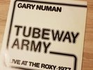 Tubeway Army Live at The Roxy Vinyl LP / white label