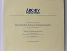 Pierre Fournier Bach Cello Suites Archiv APM 14186 & 14188