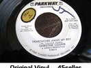 ? CHRISTINE COOPER promo 'Heartaches Away My Boy' RARE ORIGINAL Northern Soul 45