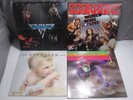 80s Metal Vinyl Records Van Halen Self-Titled, Scorpions Fly To The Rainbow +