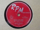 ROSCO GORDON - What you got on your mind/Two kind of women-RPM 365 - BLUES 78