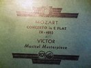 1934 EDWIN FISCHER Mozart PIANO Concerto 22 E flat Maj K 482 Z TYPE SHELLAC 78