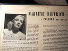 MARLENE DIETRICH 1933 Paris Johnny Peter Mein Blondes Baby/ ALLEIN in einer G78