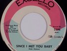 THE AVONS: Since I Met You Baby EXCELLO Northern Soul 7” 45 NM- MP3