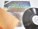 JOHN LEE HOOKER - FREE BEER AND CHICKEN ABCD938 PROMO WHITE LABEL-LP/Vinyl
