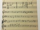 Harold Arlen - Hand-drawn Musical Autograph 