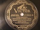 JAZZ EDDIE CANTOR Eddie Cantor's Automobile Horn Song VICTOR 21862 E+