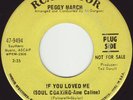 *PEGGY MARCH* IF YOU LOVED ME (RCA) NORTHERN SOUL ORIGINAL RARE YELLOW DEMO