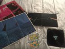 Rare LP pink floyd Dark Side Of The Moon A-2/B-2 A2 B2 1973 UK posters stickers