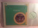 ANTHOLOGY OF WORLD'S MUSIC LP Ethiopia BOOKLET great copy Ethnomusicology