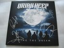 Uriah Heep Living The Dream, signed cover Nr Mint New Unplayed