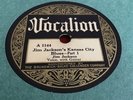 JIM JACKSON KANSAS CITY BLUES PART 1 & 2  VOCALION 78 PRE WAR BLUES
