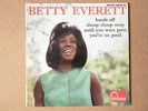 rare EP french Betty EVERETT Hands off soul Fontana 460.800